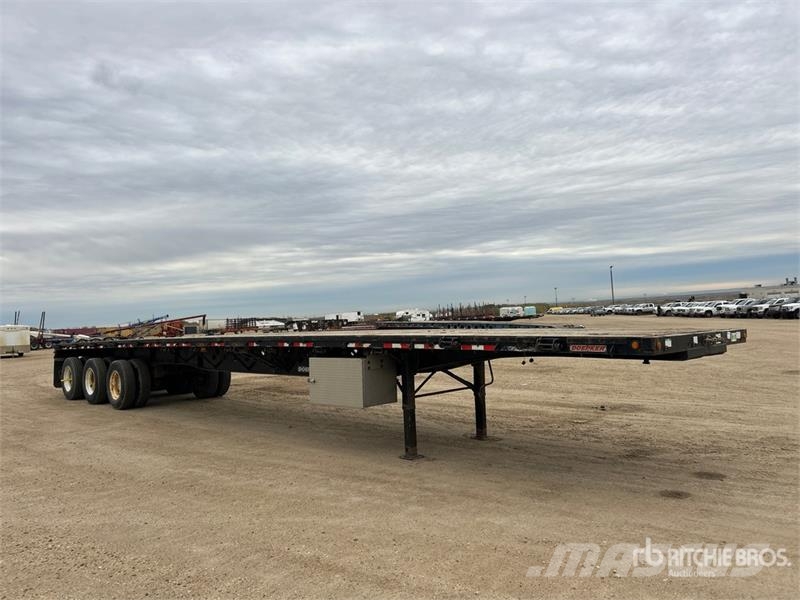 Doepker 53 ft Tri/A Flatbed Trailer Prikolice platforme/otvoreni sanduk