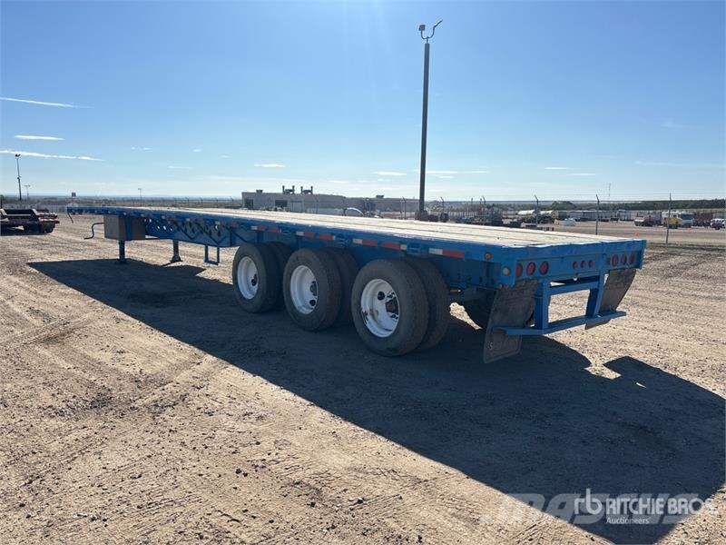 Doepker 53 ft Tri/A Flatbed Trailer Remorque ridelle
