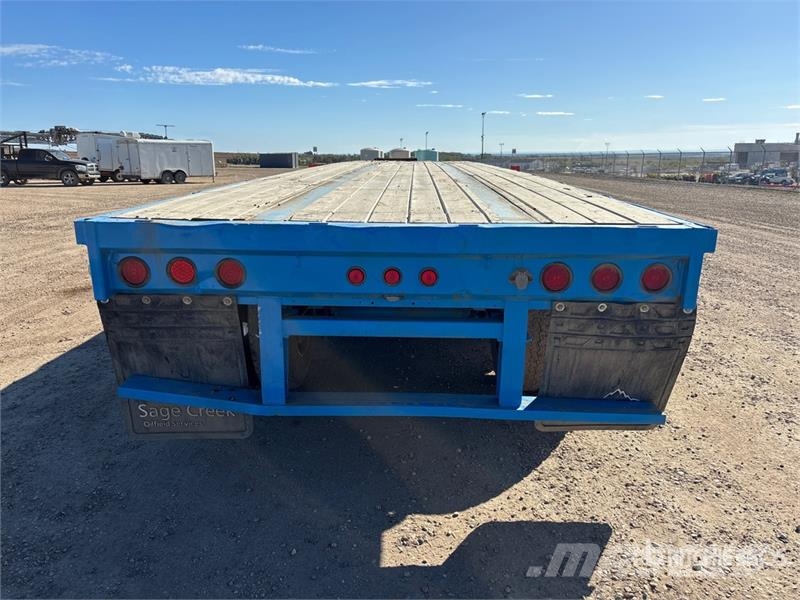 Doepker 53 ft Tri/A Flatbed Trailer Remorque ridelle