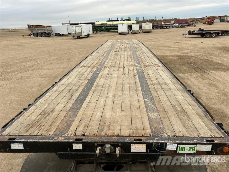 Doepker 53 ft Tri/A Flatbed Trailer Prikolice platforme/otvoreni sanduk