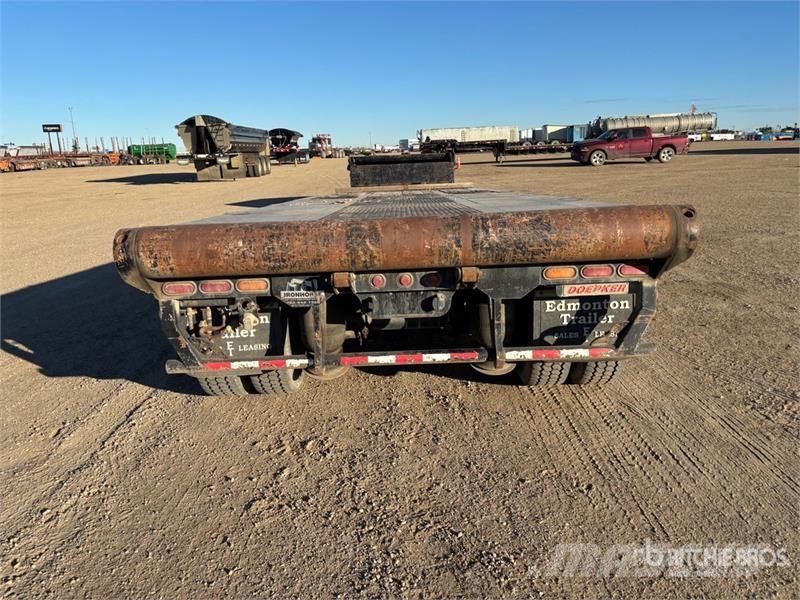 Doepker 53 ft Tri/A Folding Neck Trailer Низкорамные прицепы