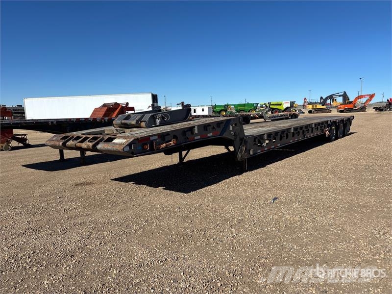 Doepker 53 ft Tri/A Folding Neck Trailer Низкорамные прицепы