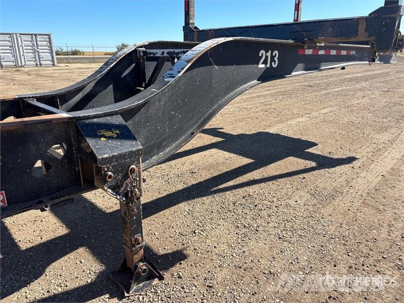 Doepker 53 ft Tri/A Hayrack Log Trailer За превоз на дървени трупи