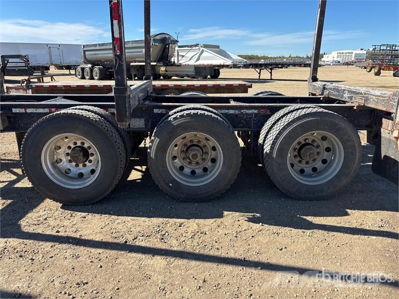 Doepker 53 ft Tri/A Hayrack Log Trailer За превоз на дървени трупи