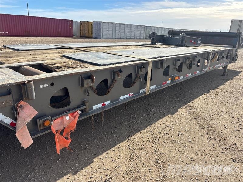 Doepker 55 ton 53 ft Tri/A Folding Neck Trailer Низкорамные прицепы