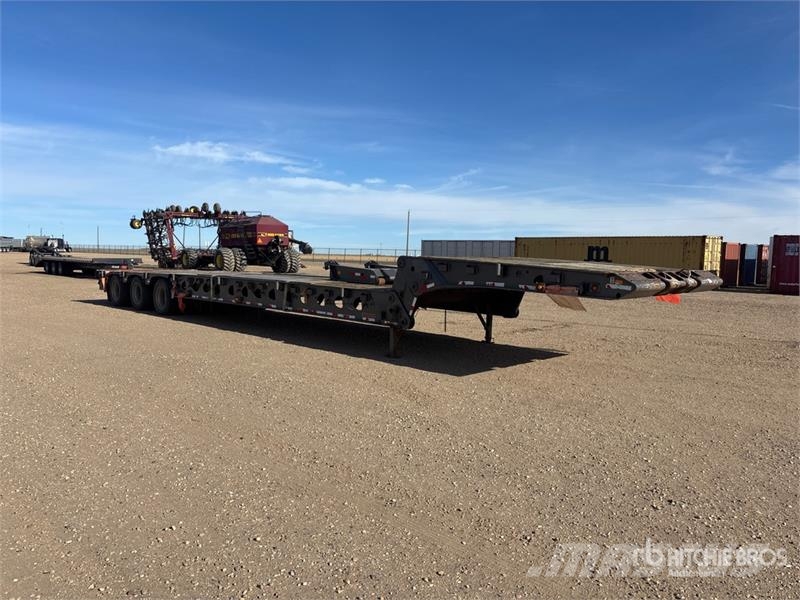 Doepker 55 ton 53 ft Tri/A Folding Neck Trailer Низкорамные прицепы