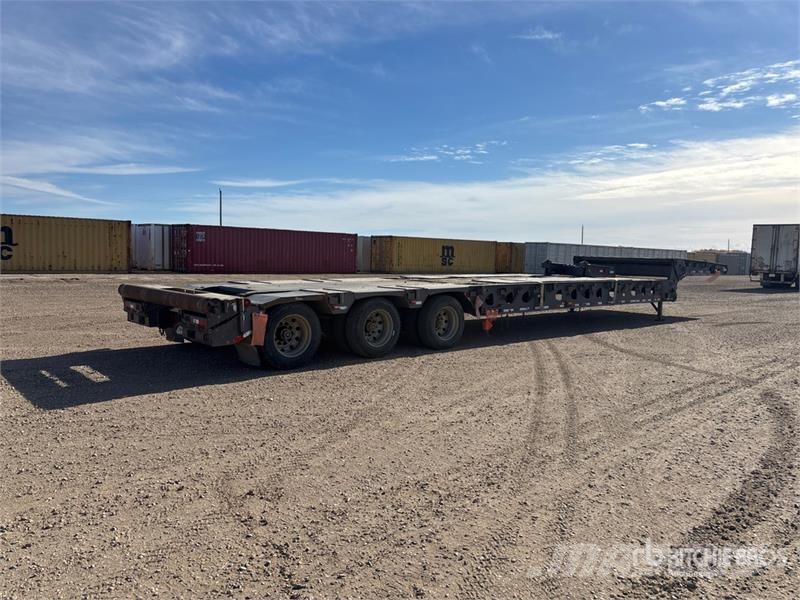 Doepker 55 ton 53 ft Tri/A Folding Neck Trailer Низкорамные прицепы