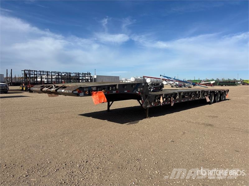 Doepker 55 ton 53 ft Tri/A Folding Neck Trailer Низкорамные прицепы