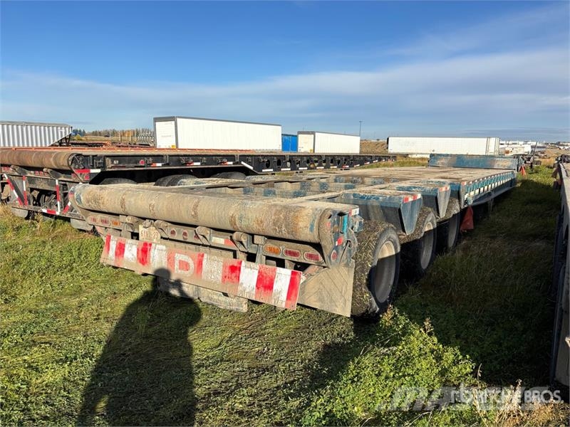 Doepker 67 ft 24-Wheel Folding Neck Trailer Низкорамные прицепы