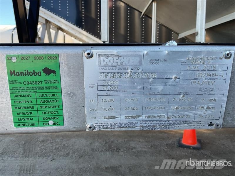 Doepker GB21484-L Super B-Train Lead Grain Trailer Прицепы перегрузчики зерна