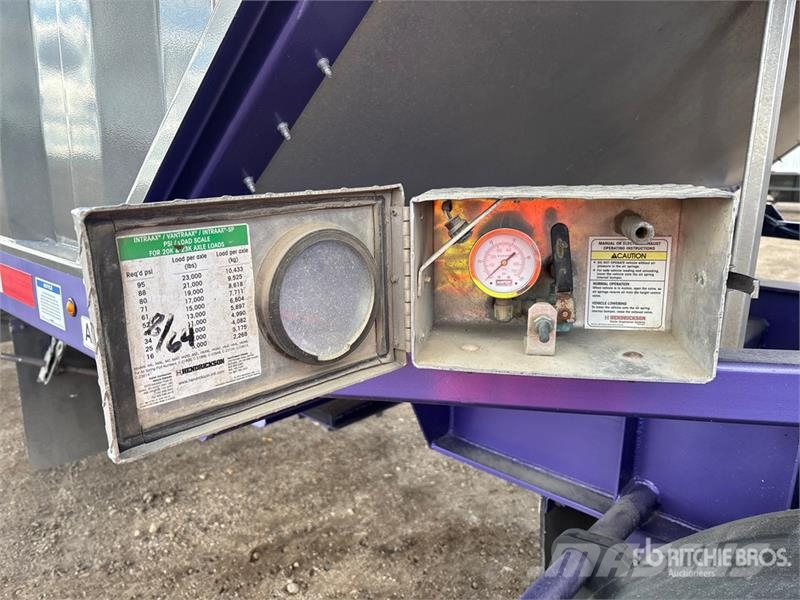 Doepker GB26435-L 28 ft Tri/A Super B-Train Lead Grain Tra Gabona átrakó kocsik