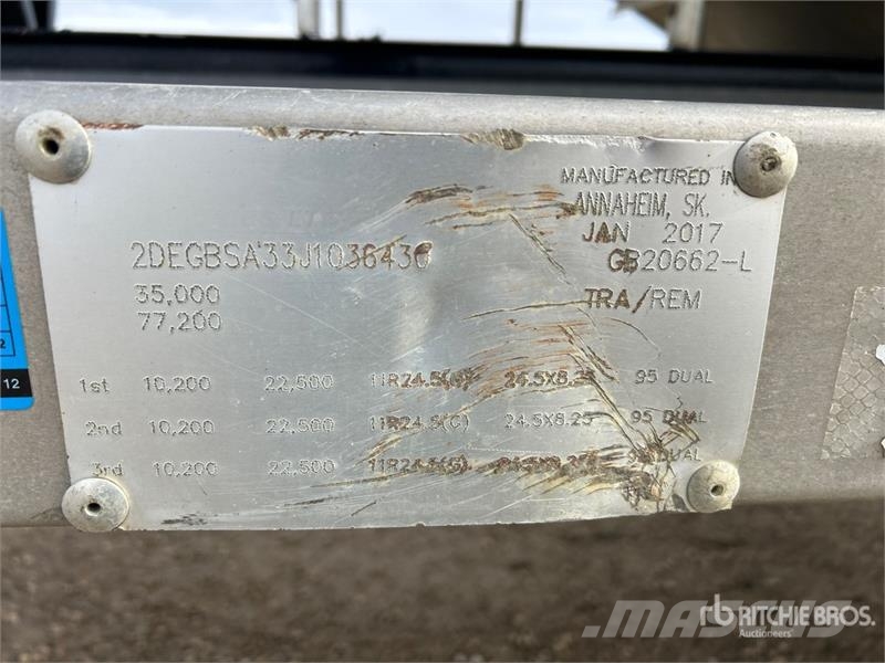 Doepker LB13257-L Super B-Train Lead Grain Trailer Hububat/Silaj Römorkları