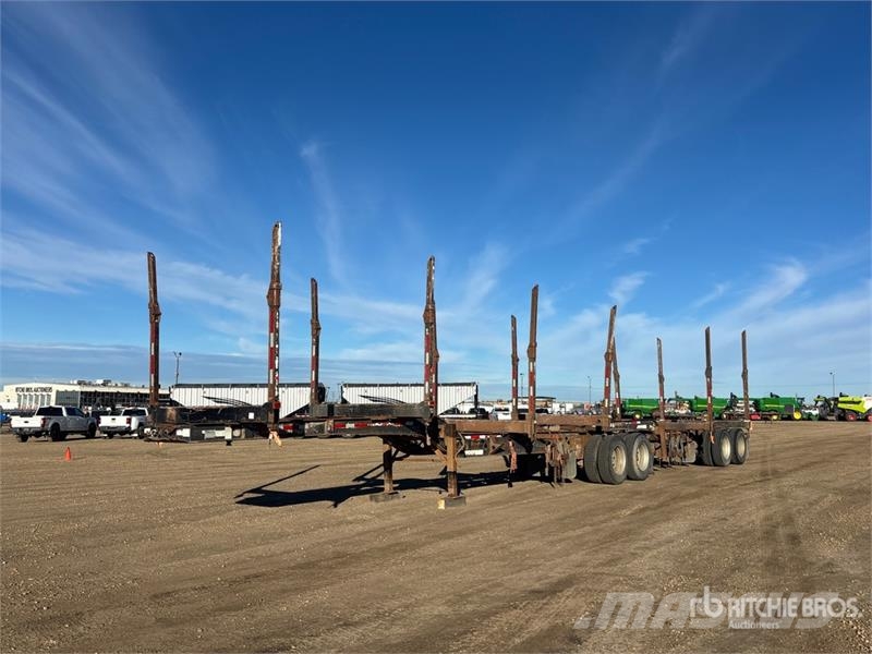Doepker LG9417-L T/A B-Train Lead Short Wood Log Trailer Rimorchi trasporto legname