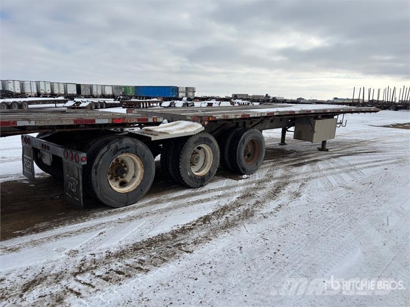 Doepker Super B Lead 32 ft Flatbed Trailer مقطوروات مسطحة/مفصلية الجوانب