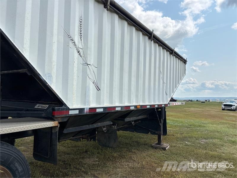 Doepker Super B-Train Grain Trailer Graudu pārkraušanas piekabes