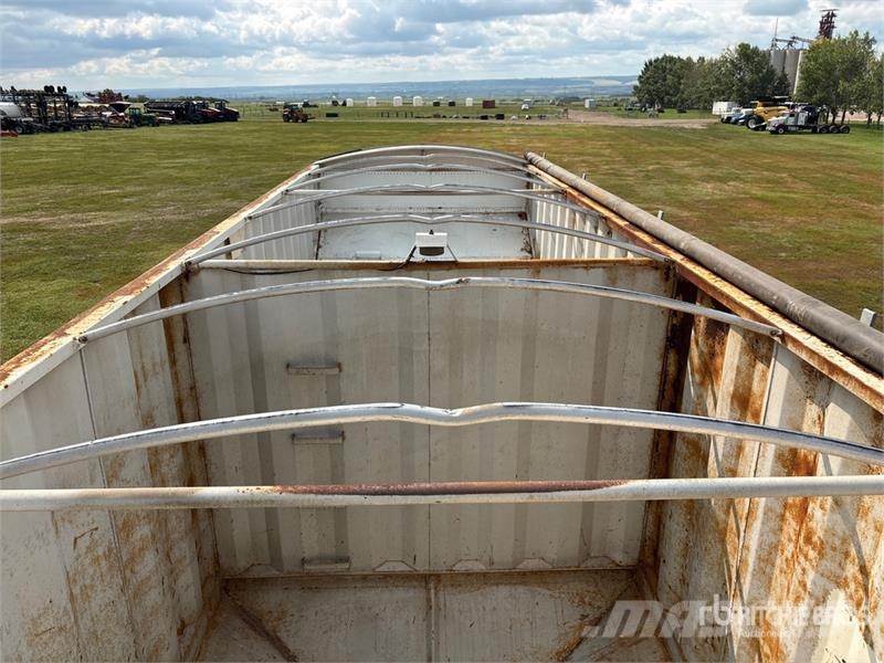 Doepker Super B-Train Grain Trailer Graudu pārkraušanas piekabes