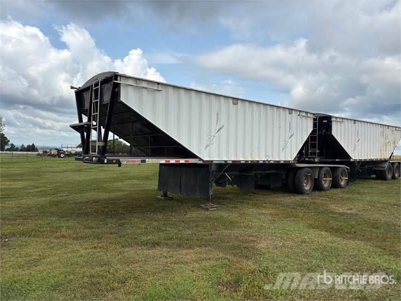 Doepker Super B-Train Grain Trailer Graudu pārkraušanas piekabes