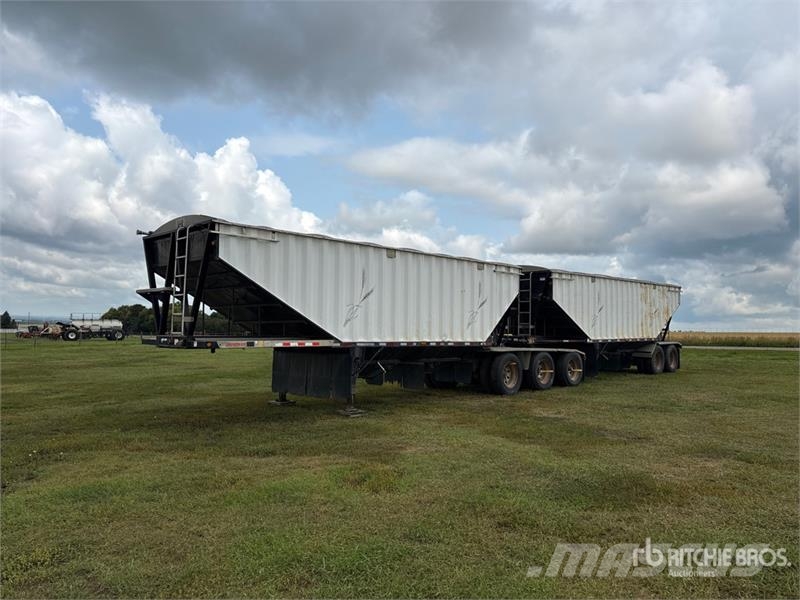 Doepker Super B-Train Grain Trailer Graudu pārkraušanas piekabes