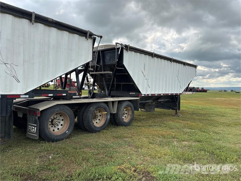 Doepker Super B-Train Grain Trailer Graudu pārkraušanas piekabes