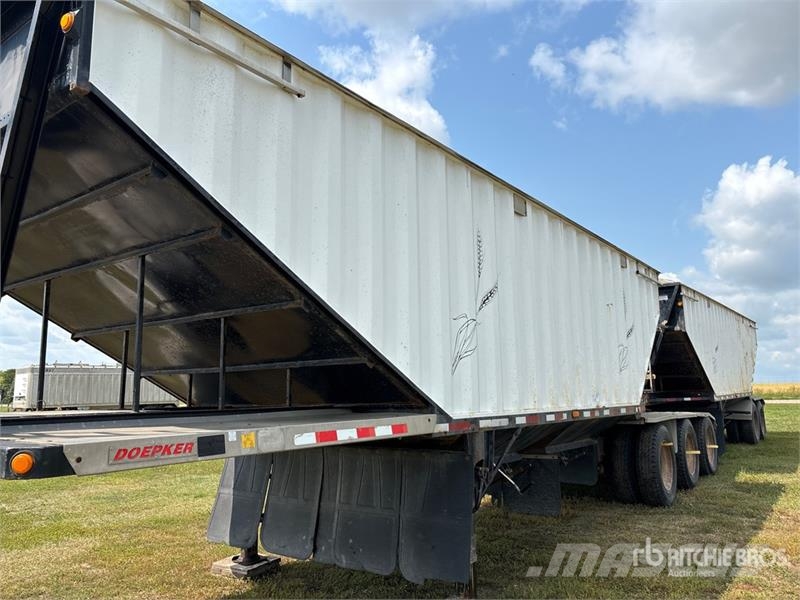 Doepker Super B-Train Grain Trailer Graudu pārkraušanas piekabes