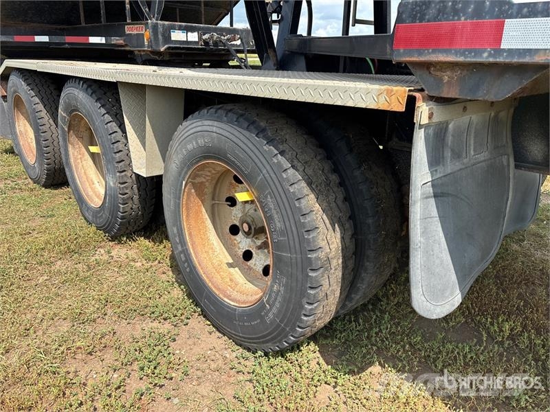 Doepker Super B-Train Grain Trailer Graudu pārkraušanas piekabes