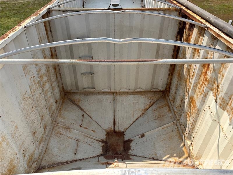 Doepker Super B-Train Grain Trailer Graudu pārkraušanas piekabes