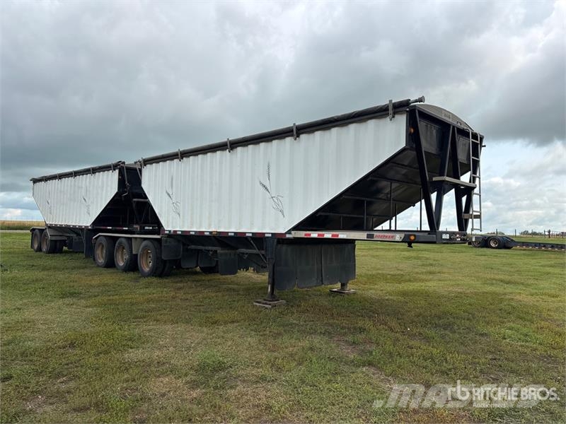 Doepker Super B-Train Grain Trailer Graudu pārkraušanas piekabes