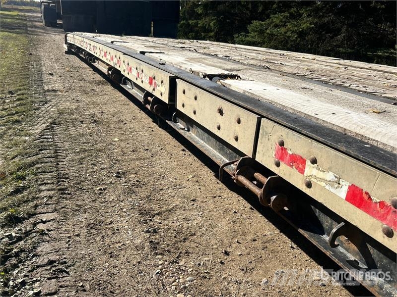 Doepker T/A 46 Ft Double Drop Lowboy Trailer Niski utovarivači