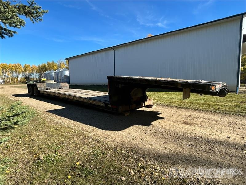 Doepker T/A 46 Ft Double Drop Lowboy Trailer Niski utovarivači