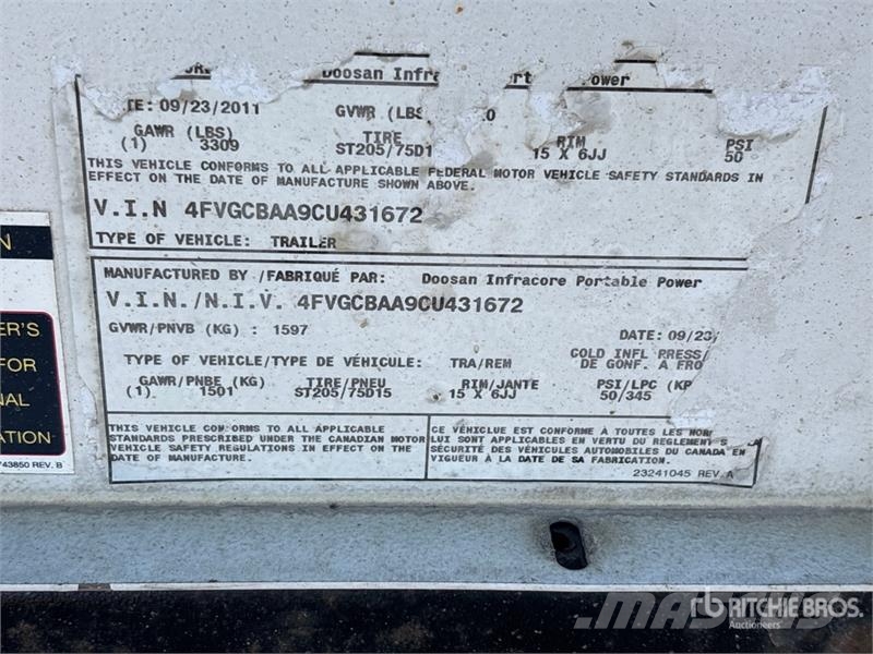 Doosan G25 Dizel generatori
