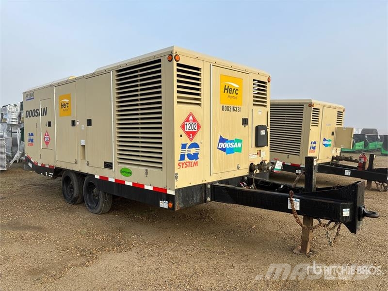 Doosan HP1600WCU-T4F Mobile Air Compressor (Inoperable) Compressors