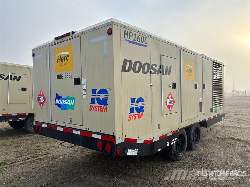 Doosan HP1600WCU-T4F Mobile Air Compressor (Inoperable) Compressors