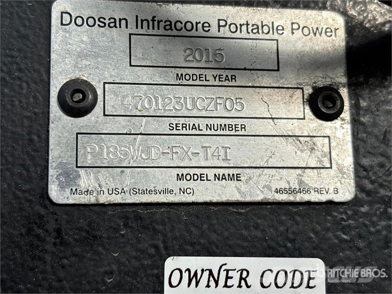 Doosan HP375 Kompresory