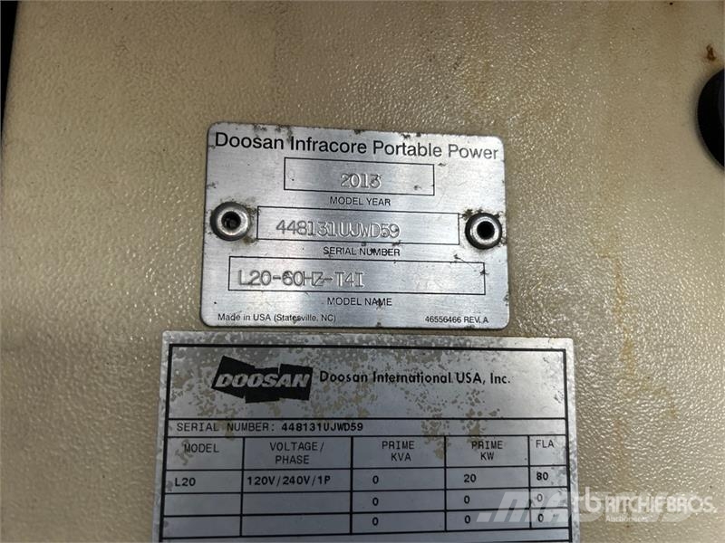 Doosan L20 أبراج خفيفة