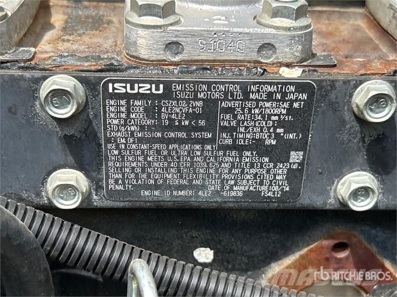 Doosan L20 Tour d'éclairage