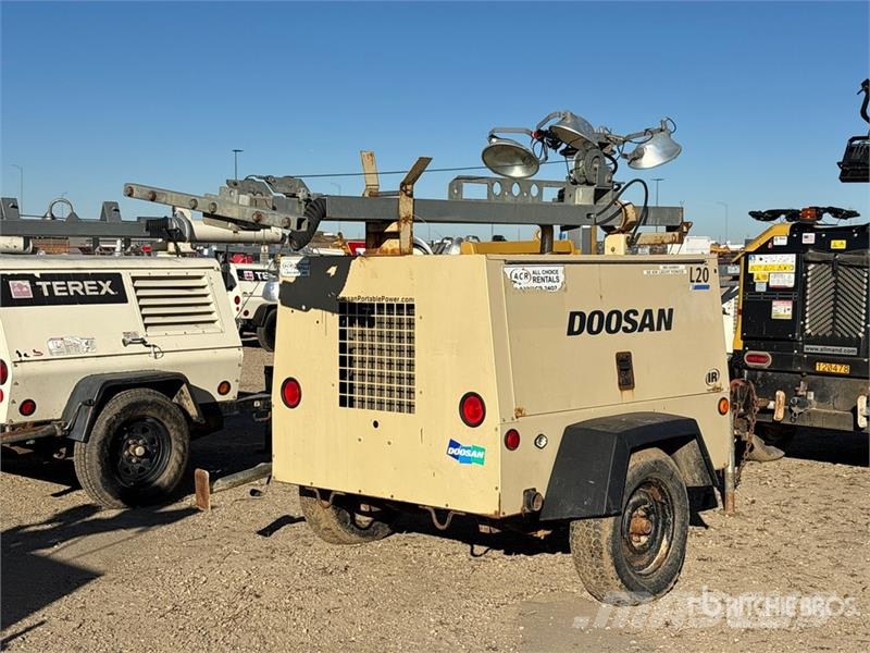 Doosan L20WMI 20 kW Light Tower Gaismas torņi