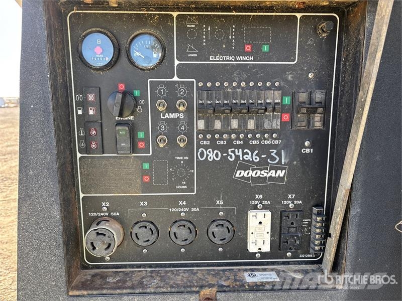 Doosan L20WMI 20 kW Light Tower Gaismas torņi