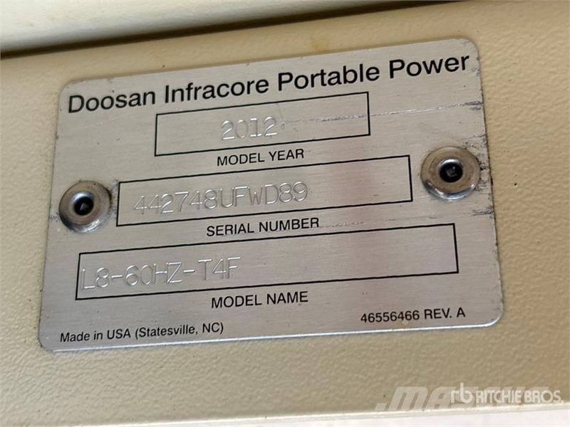 Doosan L8-60HZ-T4F 8 kW Light Tower أبراج خفيفة