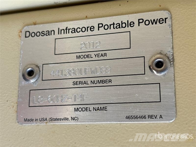 Doosan L8-60HZ-T4F 8 kW Light Tower أبراج خفيفة