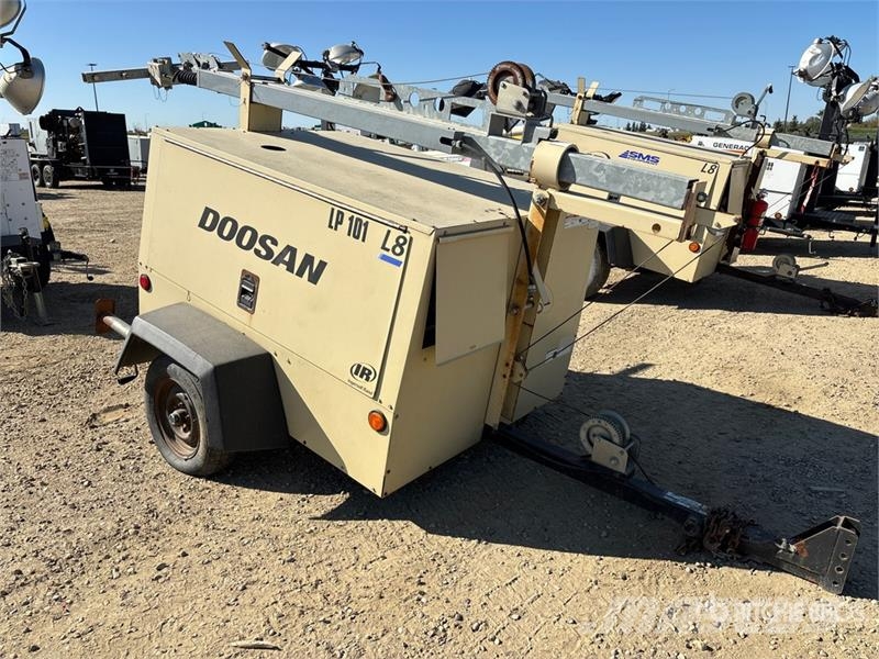 Doosan L8-60HZ-T4F 8 kW Light Tower (Inoperable) Lichtmasten