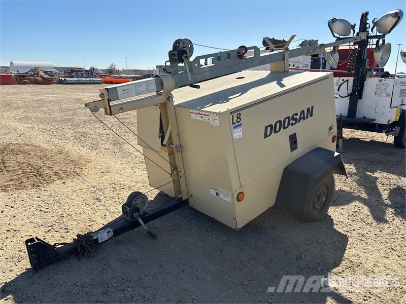 Doosan L8-60HZ-T4F 8 kW Light Tower (Inoperable) Lichtmasten
