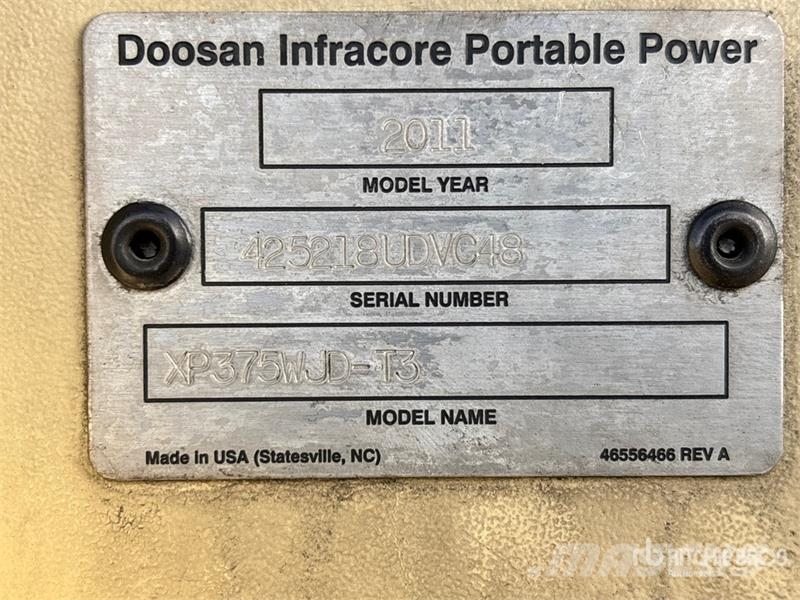 Doosan XP375WJD-T3 Kompresszorok