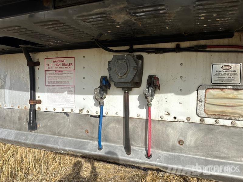 Dorsey 53 ft Tri/A Van Trailer Rimorchi cassonati