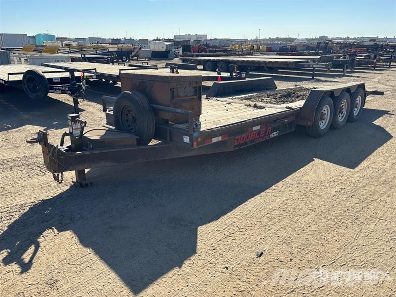 Double A 22 ft Tri/A Tilt Deck Trailer Remorque surbaissée