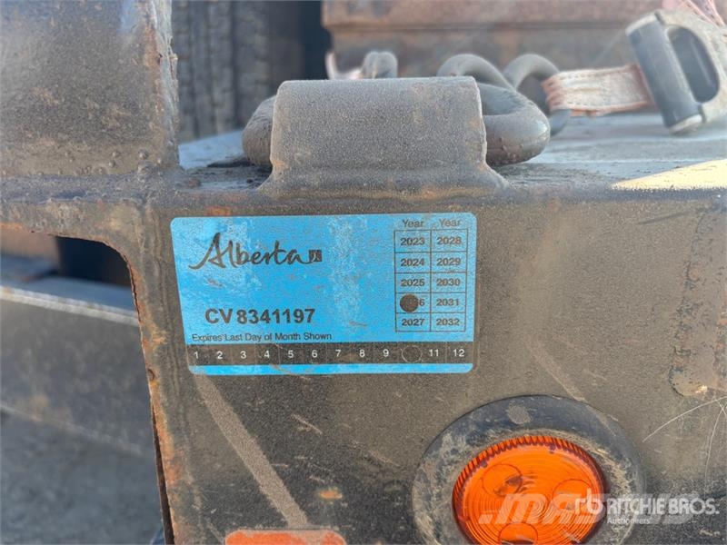 Double A 22 ft Tri/A Tilt Deck Trailer Remorque surbaissée