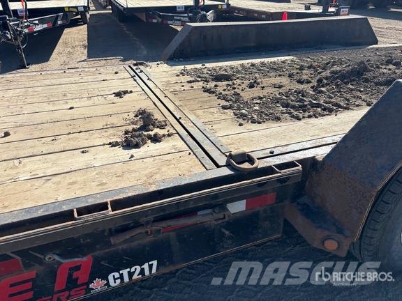 Double A 22 ft Tri/A Tilt Deck Trailer Remorque surbaissée