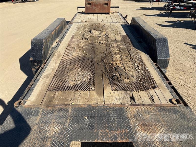 Double A 22 ft Tri/A Tilt Deck Trailer Remorque surbaissée