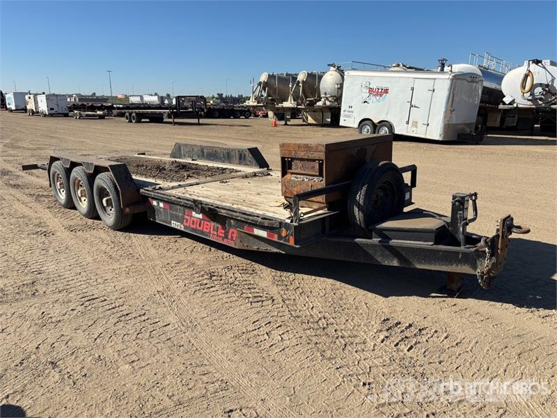 Double A 22 ft Tri/A Tilt Deck Trailer Remorque surbaissée