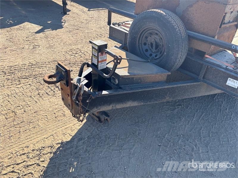 Double A 22 ft Tri/A Tilt Deck Trailer Remorque surbaissée