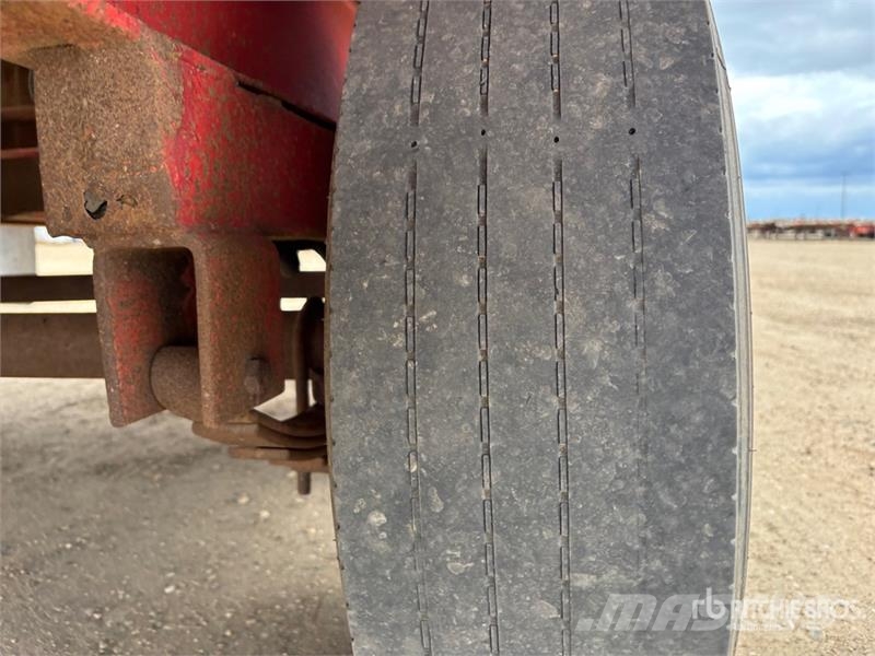  Double A 24 ft T/A Flatbed Trailer Planhengere